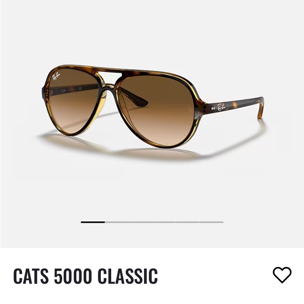 Ray-Ban Tortoiseshell Sunglasses with Brown Lenses